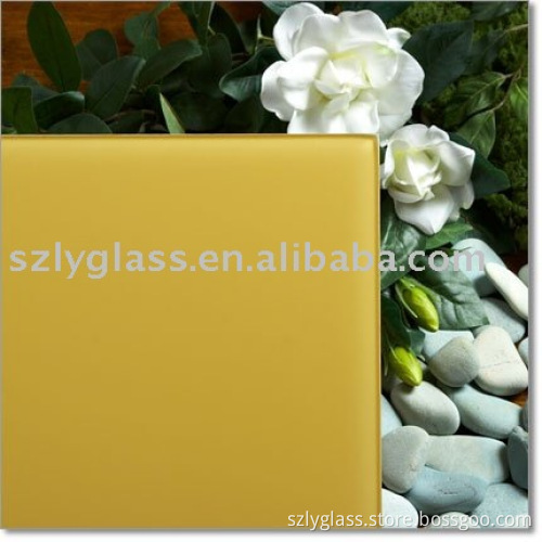 Screen printed glass/silk tempered glass table for building pass ISO&3C factory in Shenzhen China